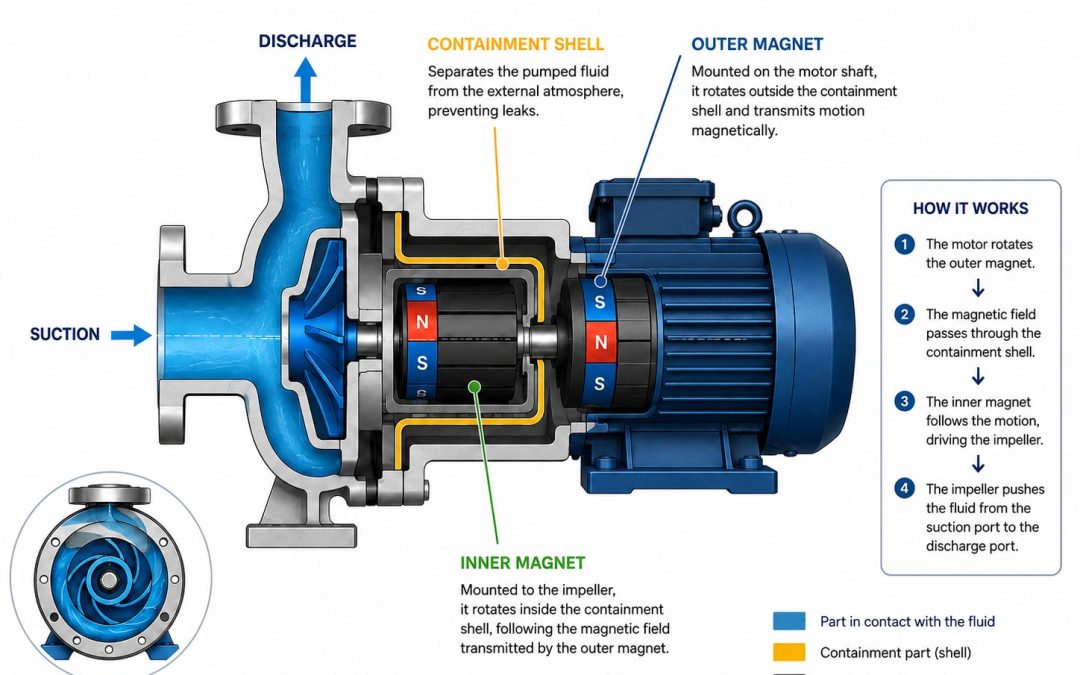 Magnetic Drive Pumps: How They Work and When to Choose Them